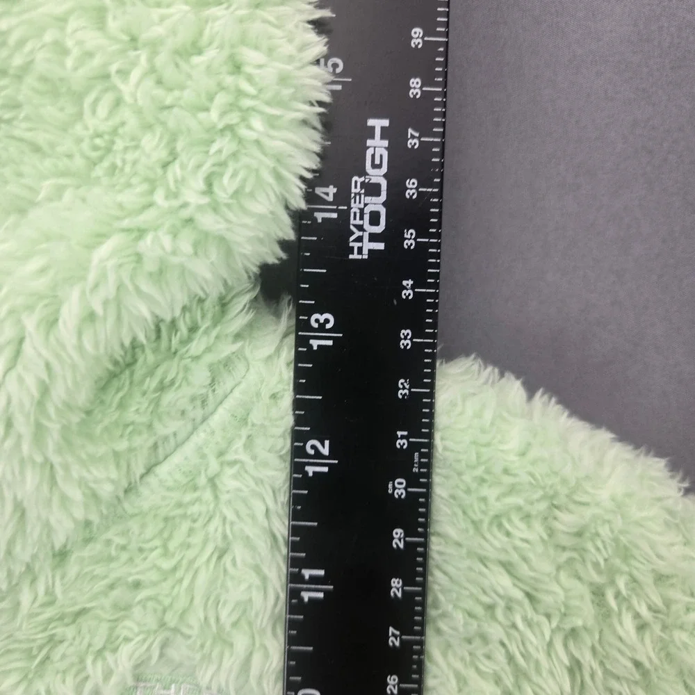 The North Face Oso Hoodie Fleece Jacket 2T Mint Green Full Zip Hooded Soft Warm